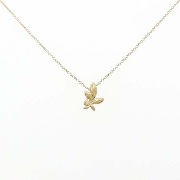 Tiffany Olive Leaf Necklace